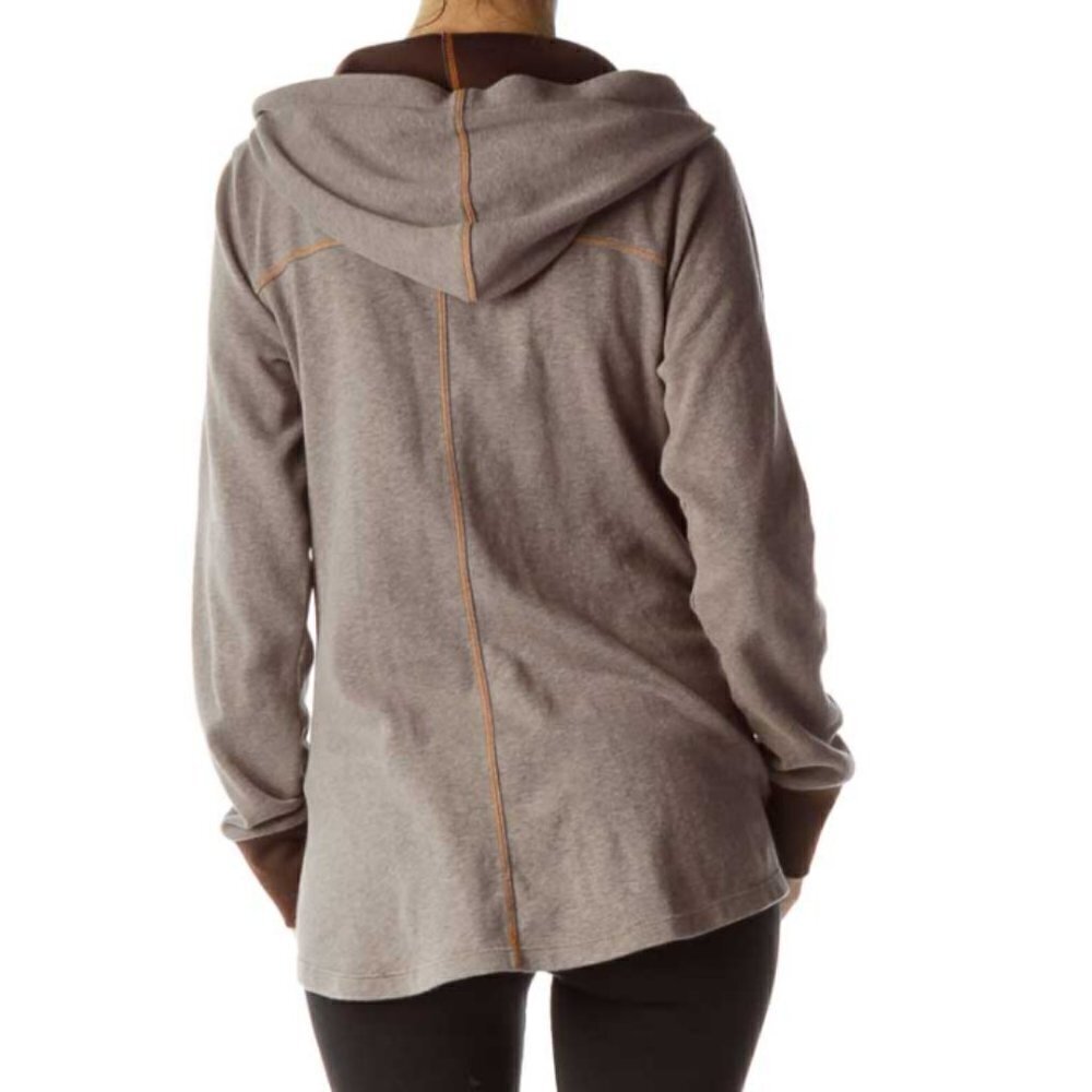 Columbia Brown Hooded Zip Up Jacket - Picture 3 of 3
